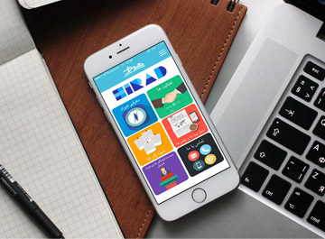 موبایل کاتالوگ شرکت تبلیغاتی هیراد