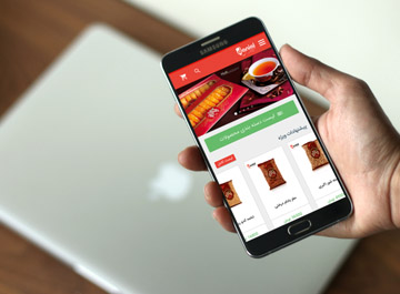 اپلیکیشن فروشگاه اینترنتی پالیز