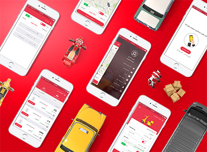 اپلیکیشن تاکسی آنلاین تکس_بار